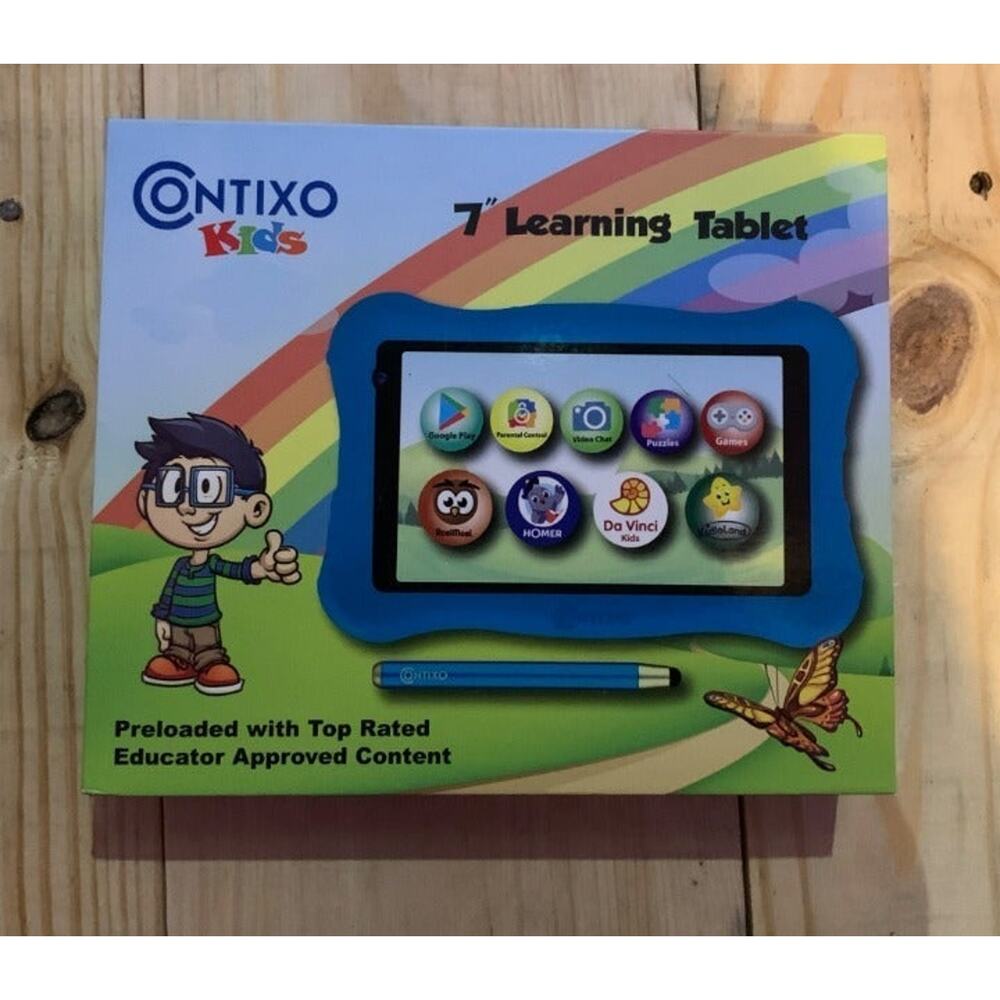 Contixo kids 7" learning tablet V10 plus-blue